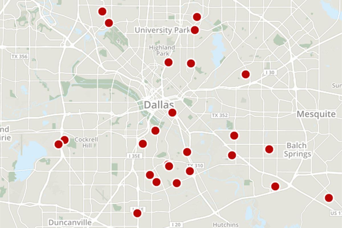 Dallas犯罪地图